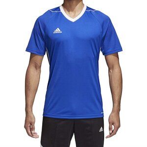 adidas Men’s Tiro 17 Jersey Futbol Soccer Training Top Blue BK5439 Size S
